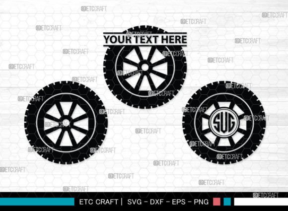 Download Tyre Monogram, Tyre Silhouette - Monogram Collection