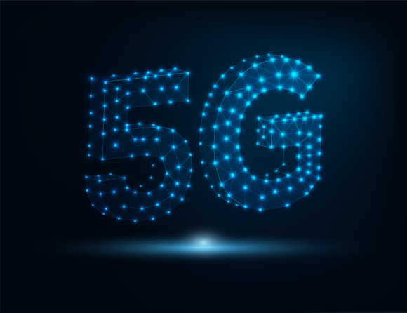 Download Low Poly 5G Technology Graphic Element - Premium Resources